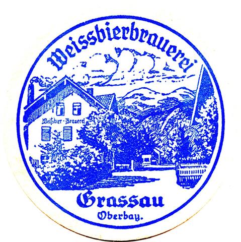grassau ts-by grassauer rund 1a (215-weissbierbrauerei-blau) 